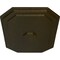 Ekena Millwork Felix Ceiling Medallion, Hand-Painted Green Gold, 25 1/4"W x 17 1/4"H x 1 3/4"P CM25FEGGS - alternate 2
